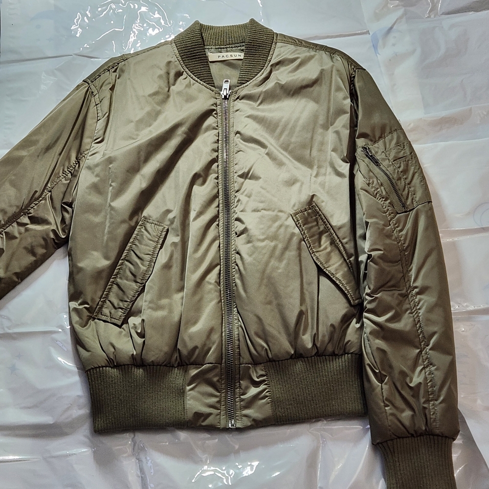 Acne Khaki Bomber Jacket